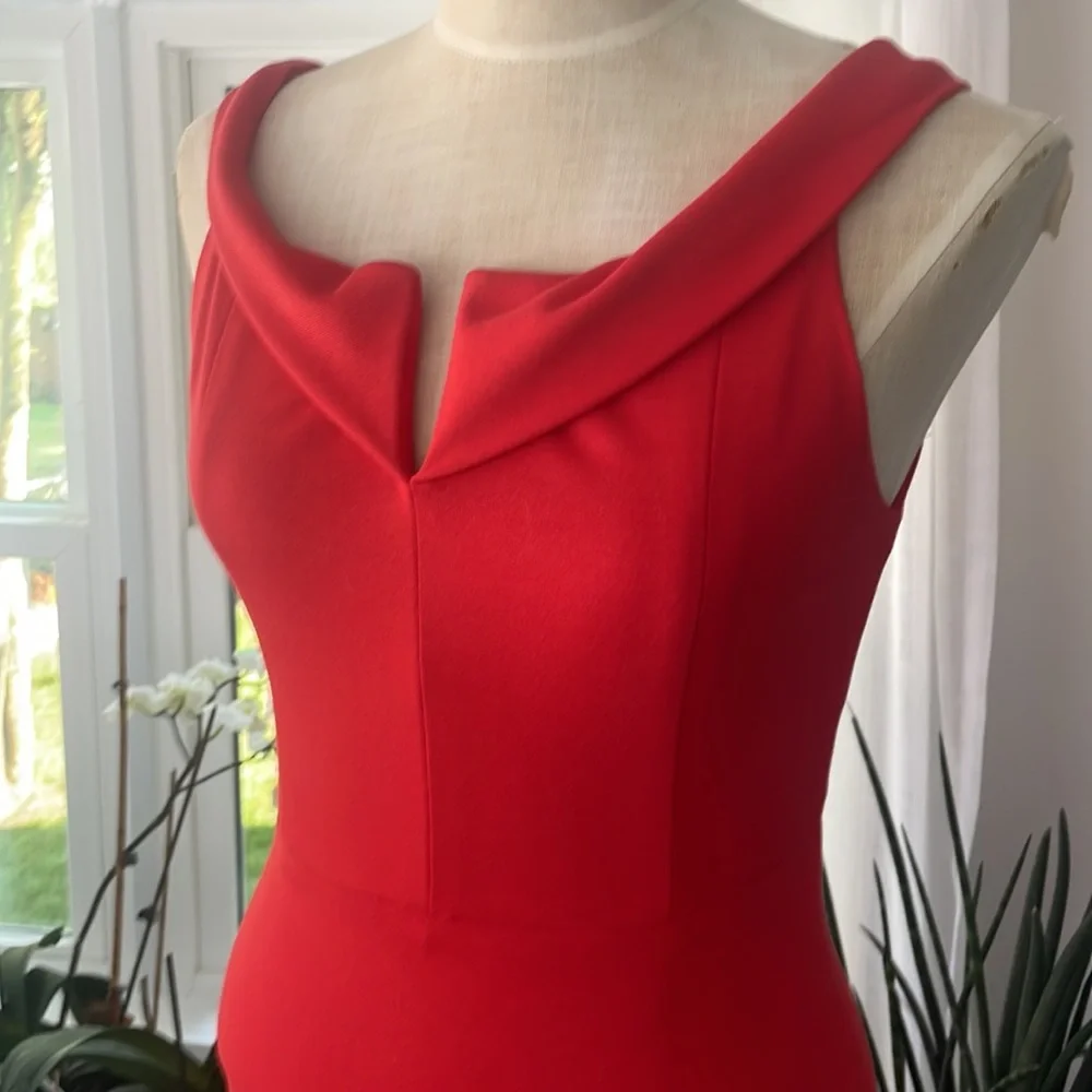 Alice and Olivia red cocktail dress - Picture 3 of 8